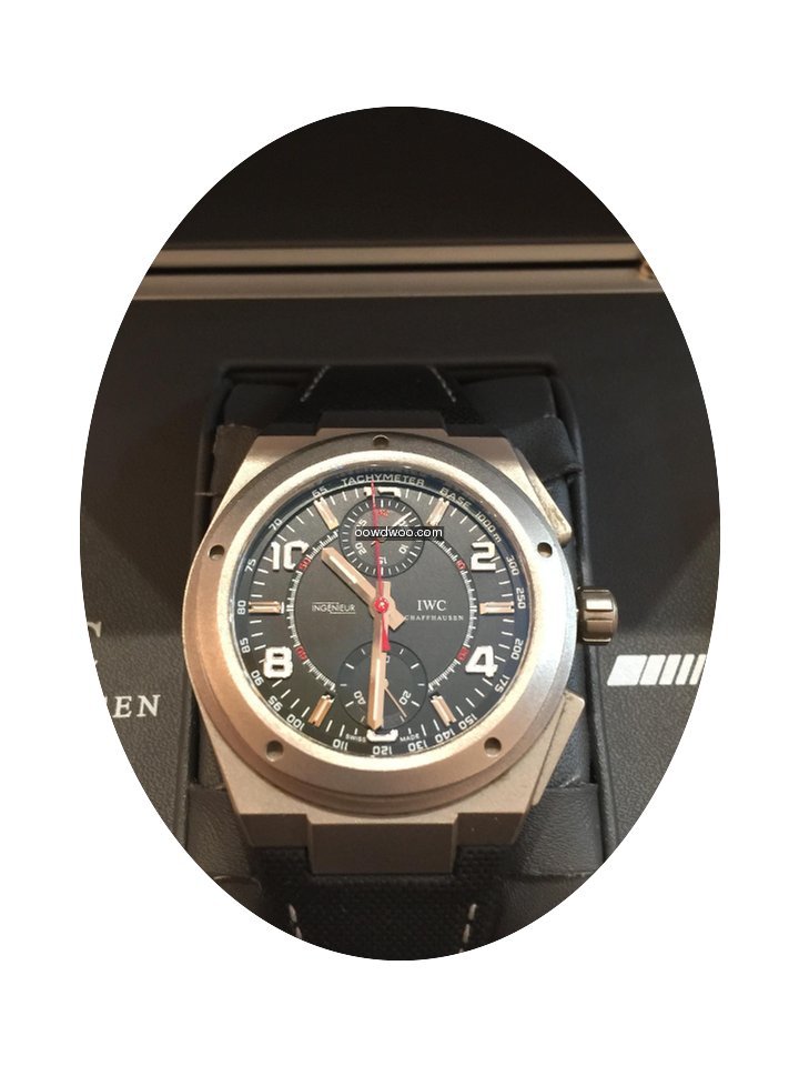 IWC Ingenieur AMG chrono Titanio Limited...