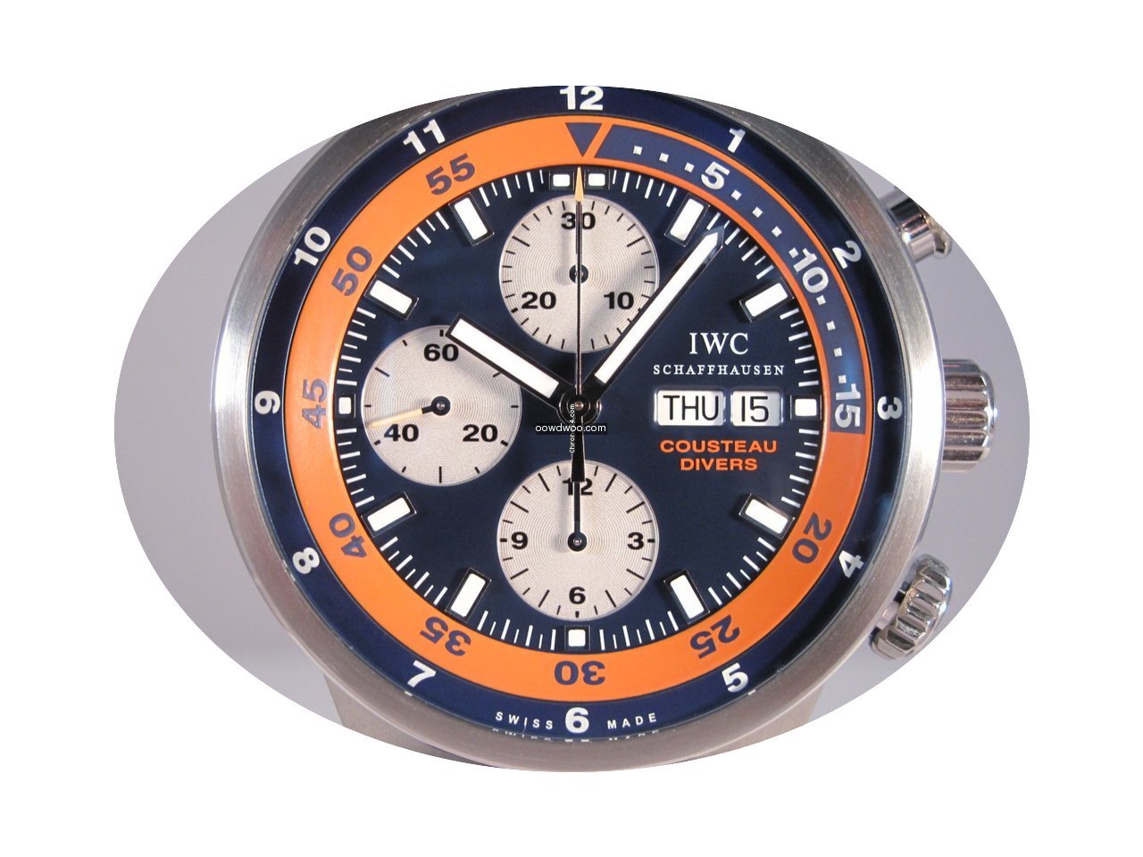 IWC Aquatimer Chronograph Cousteau Diver...