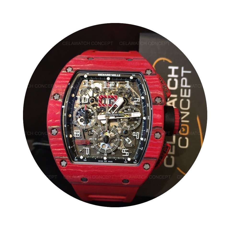 Richard Mille RM011 Felipe Massa Red QTP...