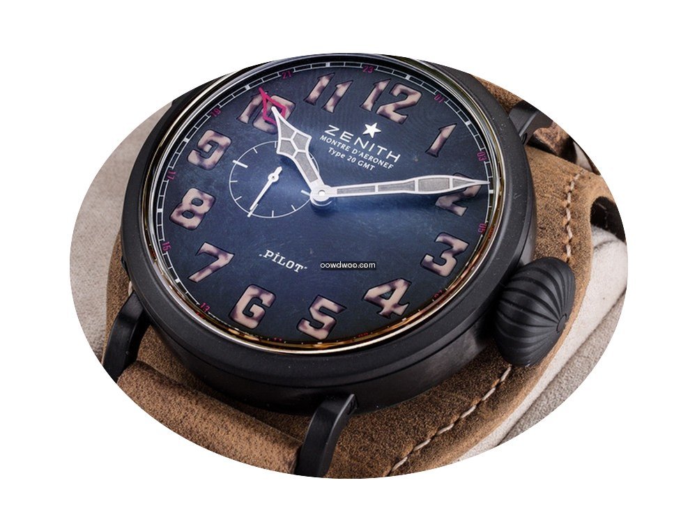 Zenith Pilot Montre d`Aeronef Type 20 GM...