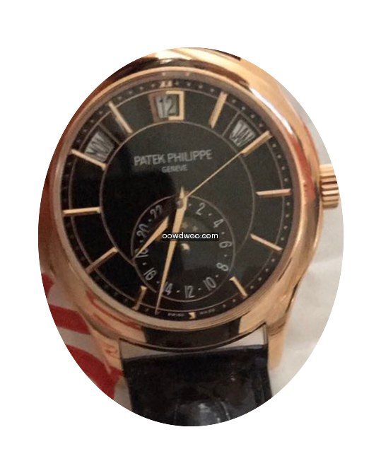Patek Philippe Annual Calendar Black Dia...
