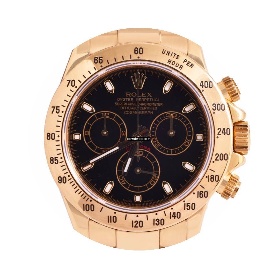 Rolex Daytona 116528 Black...