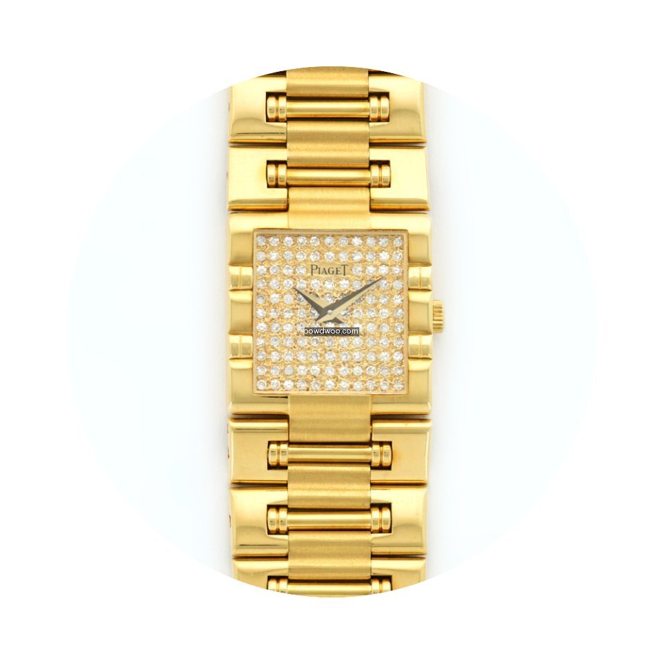 Piaget Yellow Gold Dancer Pave Diamond W...