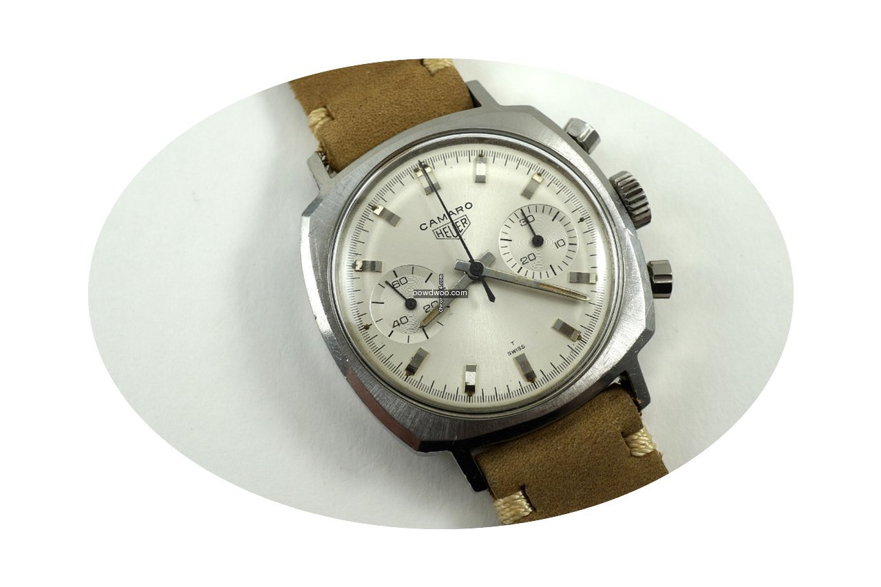 Heuer 855 Camaro Chronograph late 60's s...
