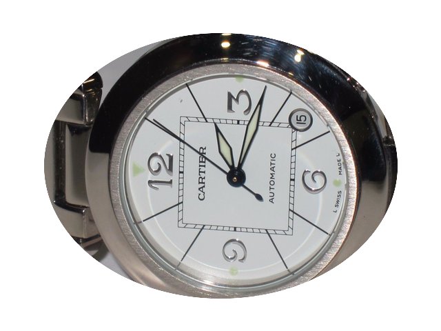 Cartier Pasha Automatic 18K Solid White ...