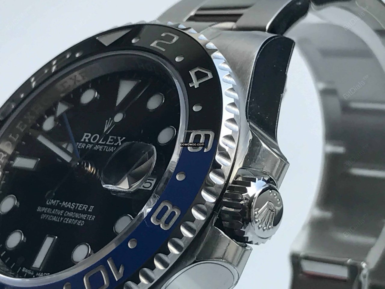 Rolex GMT MASTER II 116710BLNR   BATMAN ...