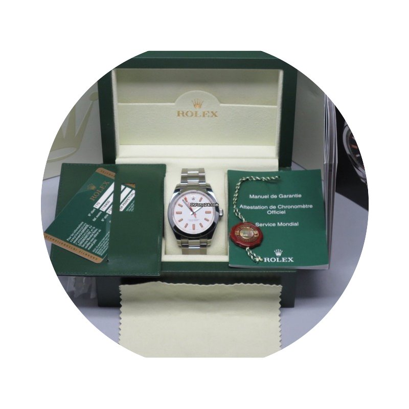 Rolex Milgauss 116400 Magnetic Flux Resi...