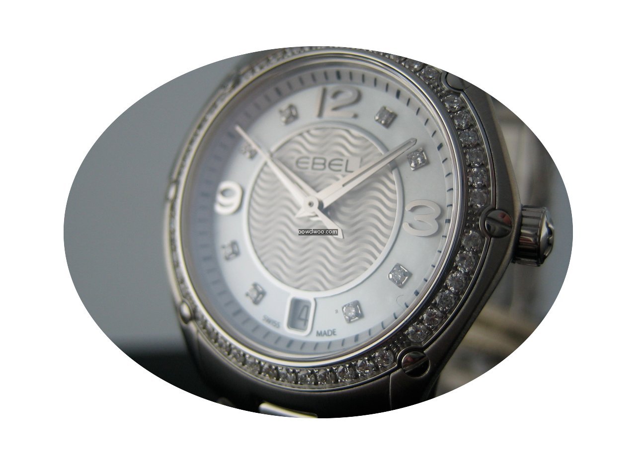Ebel Sport Damenuhr Dialunette/Perlmuttb...