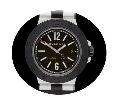 Bulgari Diagono PVD Aluminium Gents AC44...