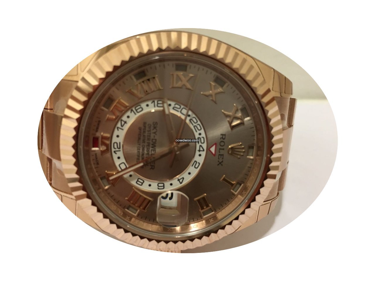 Rolex Sky-Dweller 18 kt Rosegold...