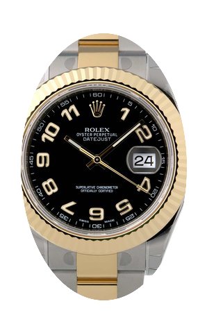 Rolex Datejust II black arab116333...