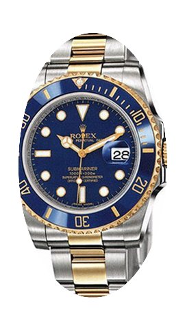 Rolex Submariner 40mm Steel and Yellow G...