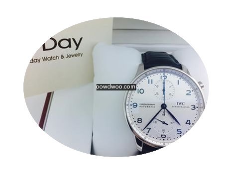 IWC Eightday watch Portuguese Chronograp...