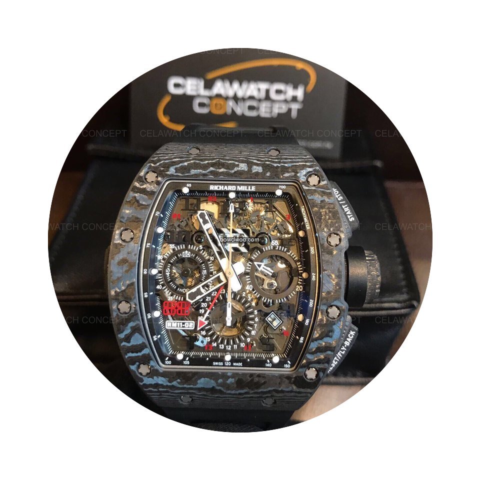 Richard Mille RM11-02 Jet Black NTPT Chr...