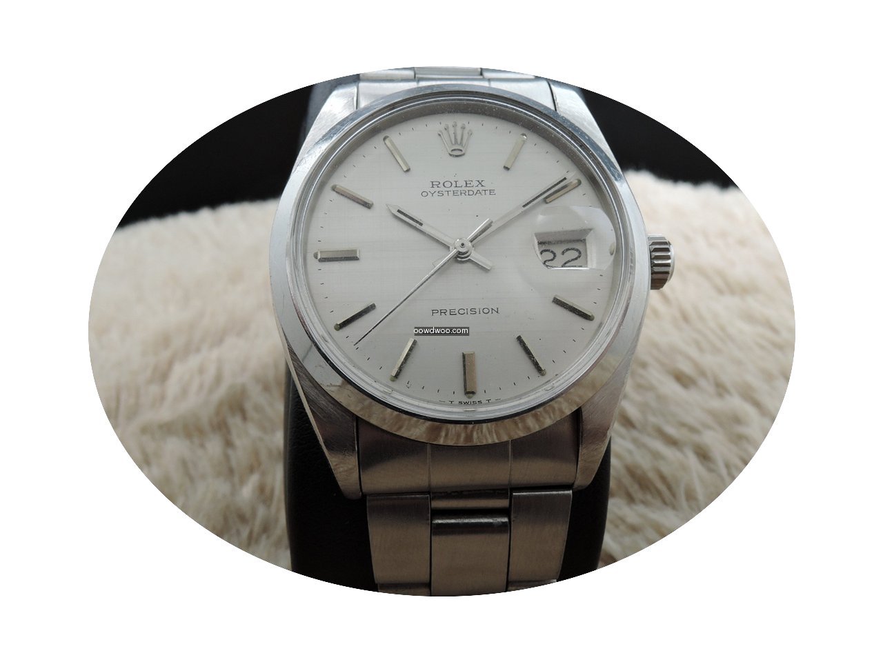 Rolex OYSTER DATE 6694 Original Silver T...