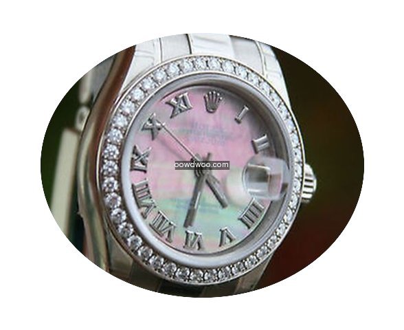 Rolex Ladies 26mm President 18k White Go...