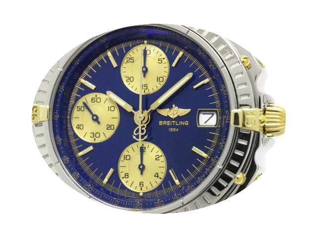 Breitling Chronomat 18k Gold Steel Autom...