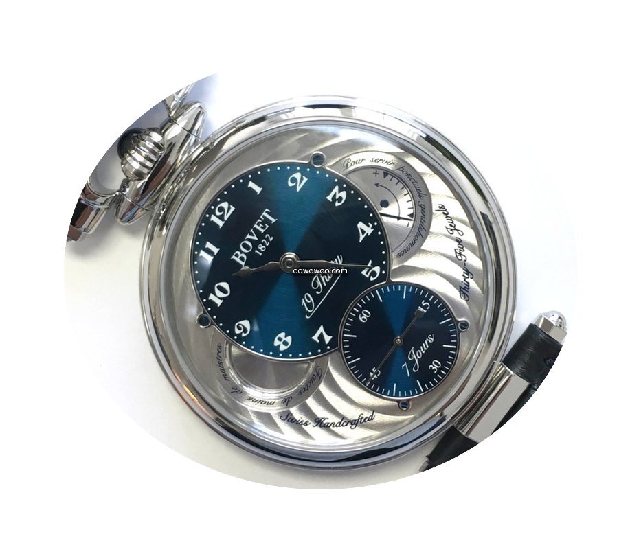 Bovet Fleurier 19 Thirty 42mm Skeleton P...