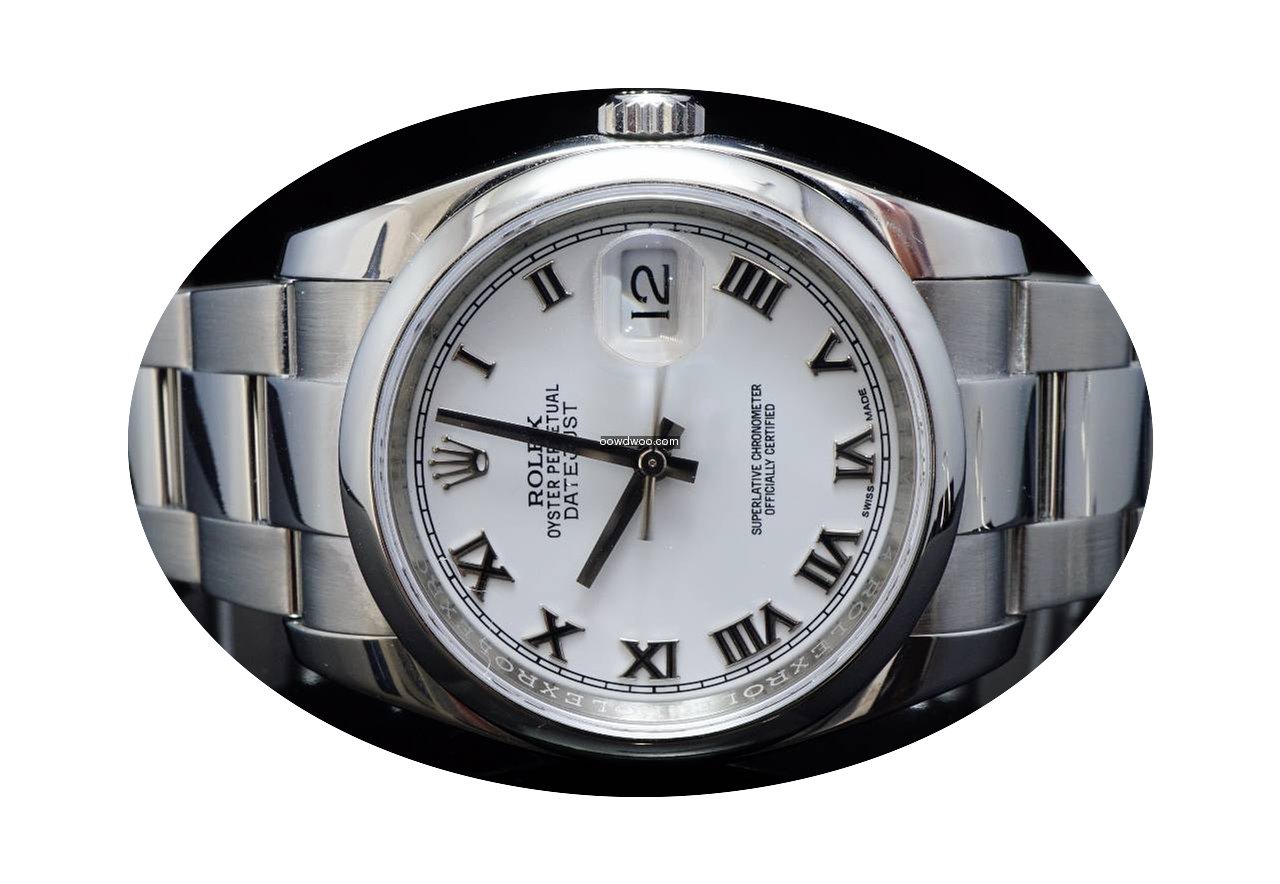 Rolex 2016 36mm Datejust, S/Steel, White...