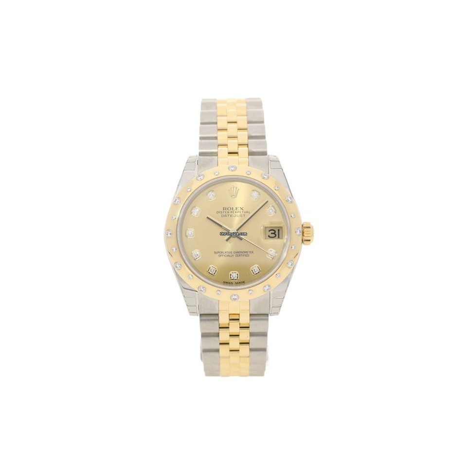 Rolex Datejust 178343 - Midsize - Diamon...