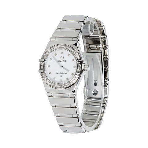 Omega Constellation Steel, Diamond, Moth...