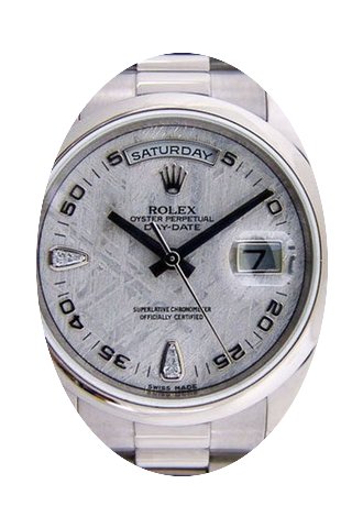 Rolex Day-Date 36 118209-MTRADP Meteorit...