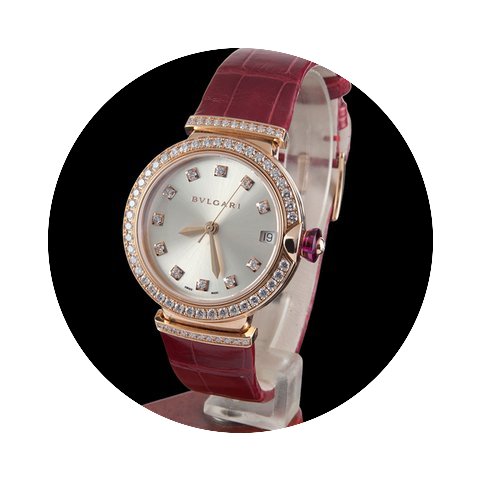 Bulgari lucea rose gold...