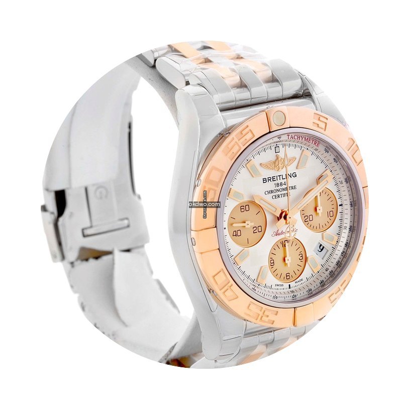 Breitling Chronomat 41 Chrono Steel Rose...