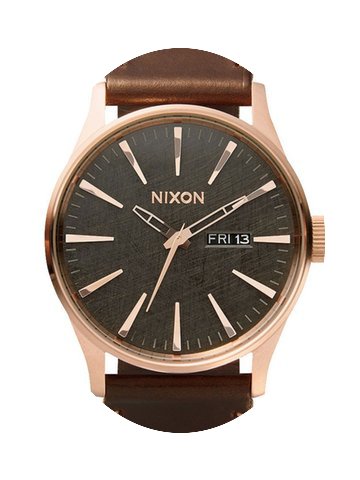 Nixon A105-2001 Sentry Leather Rose Gold...