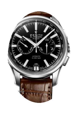 Zenith Pilot Chronograph Mens Watch...
