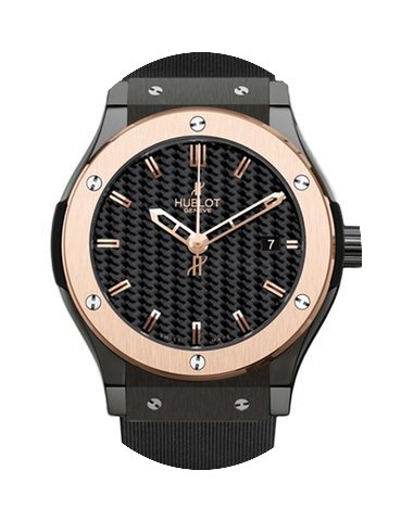 Hublot CLASSIC FUSION 42MM CERAMIC/GOLD ...