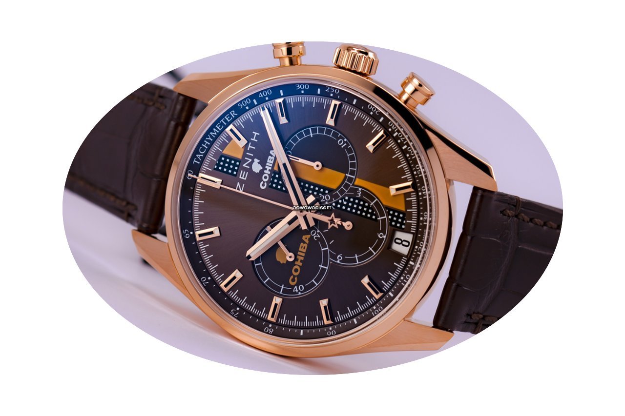 Zenith El Primero Legend of Cohiba Chron...