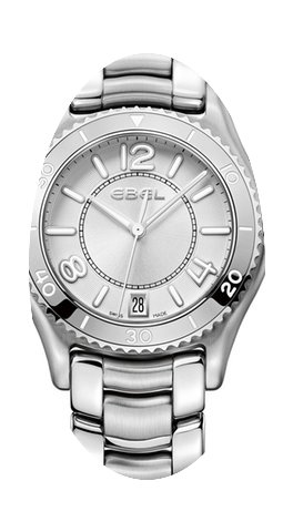 Ebel X-1 Silver Dial Stainless Steel Lad...