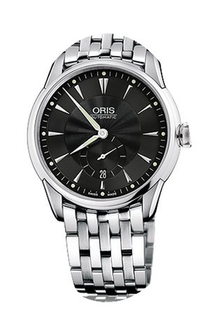 Oris Artelier Small Second, Date Black D...