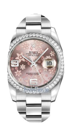 Rolex Datejust 36mm Stainless Steel Ladi...