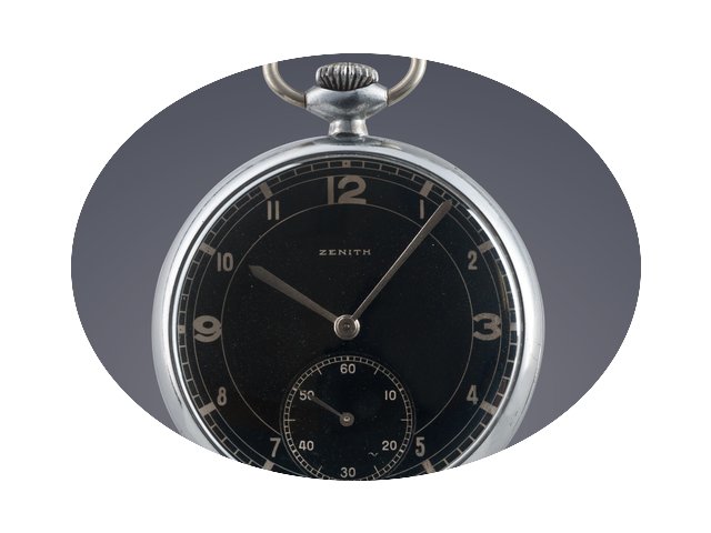 Zenith Openfaced Manual Pocketwatch...