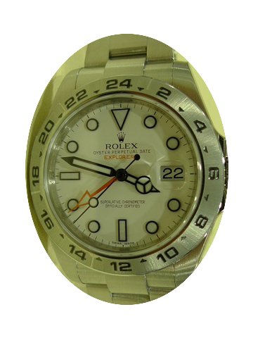Rolex EXPLORER II WHITE DIAL 216570...