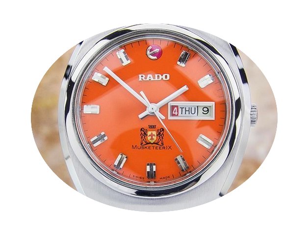 Rado Jumbo Automatic 1968 Swiss Musketee...