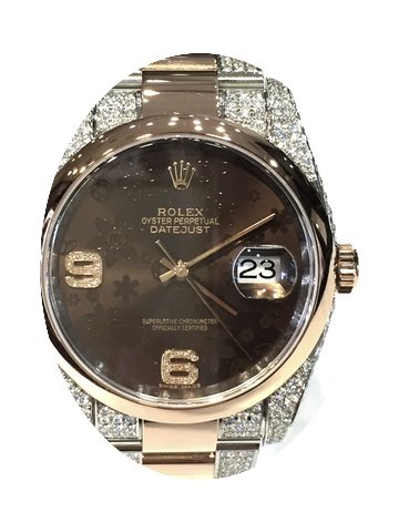 Rolex Datejust 36mm steel rose gold full...