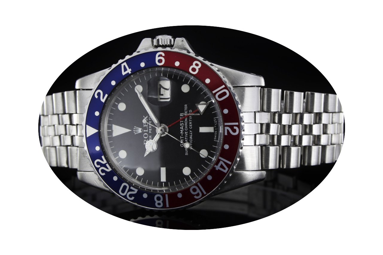 Rolex GMT-Master (40mm) Ref.: 1675 Pepsi...