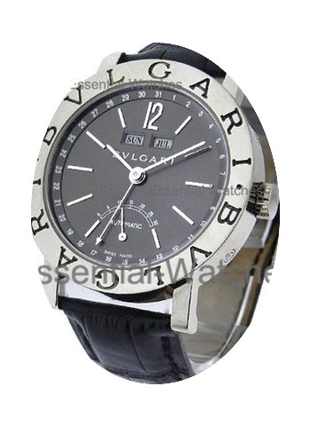 Bulgari 38mm Triple Date and Power Reser...