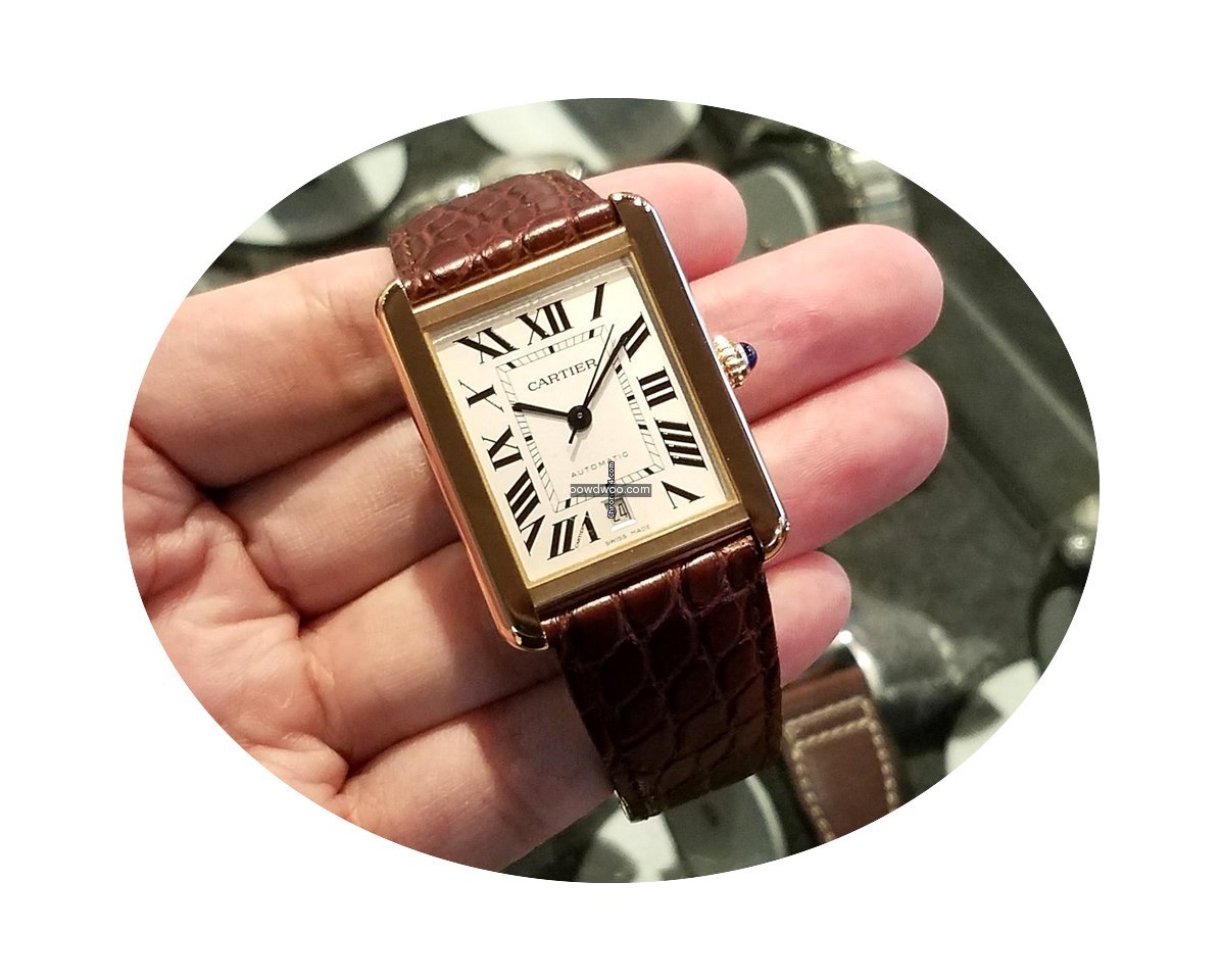 Cartier W5200026 Tank Solo Watch 41mm...