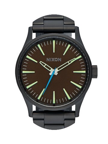 Nixon A450-712 Sentry 38 SS All Black Br...