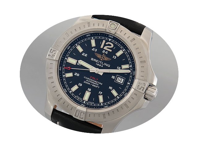 Breitling Colt Automatik Edelstahl/Leder...