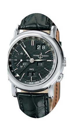 Ulysse Nardin GMT  /- Perpetual 38.5mm M...