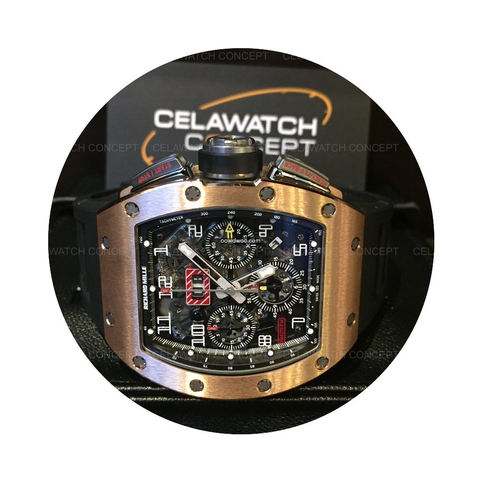 Richard Mille RM011 Felipe Massa Rose Go...