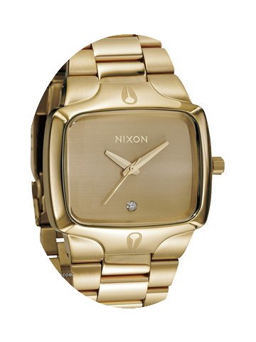 Nixon Player A140-509 Gold Gold Herrenuh...