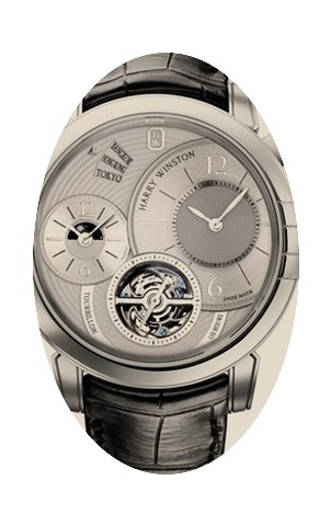 Harry Winston Midnight GMT Tourbillon...