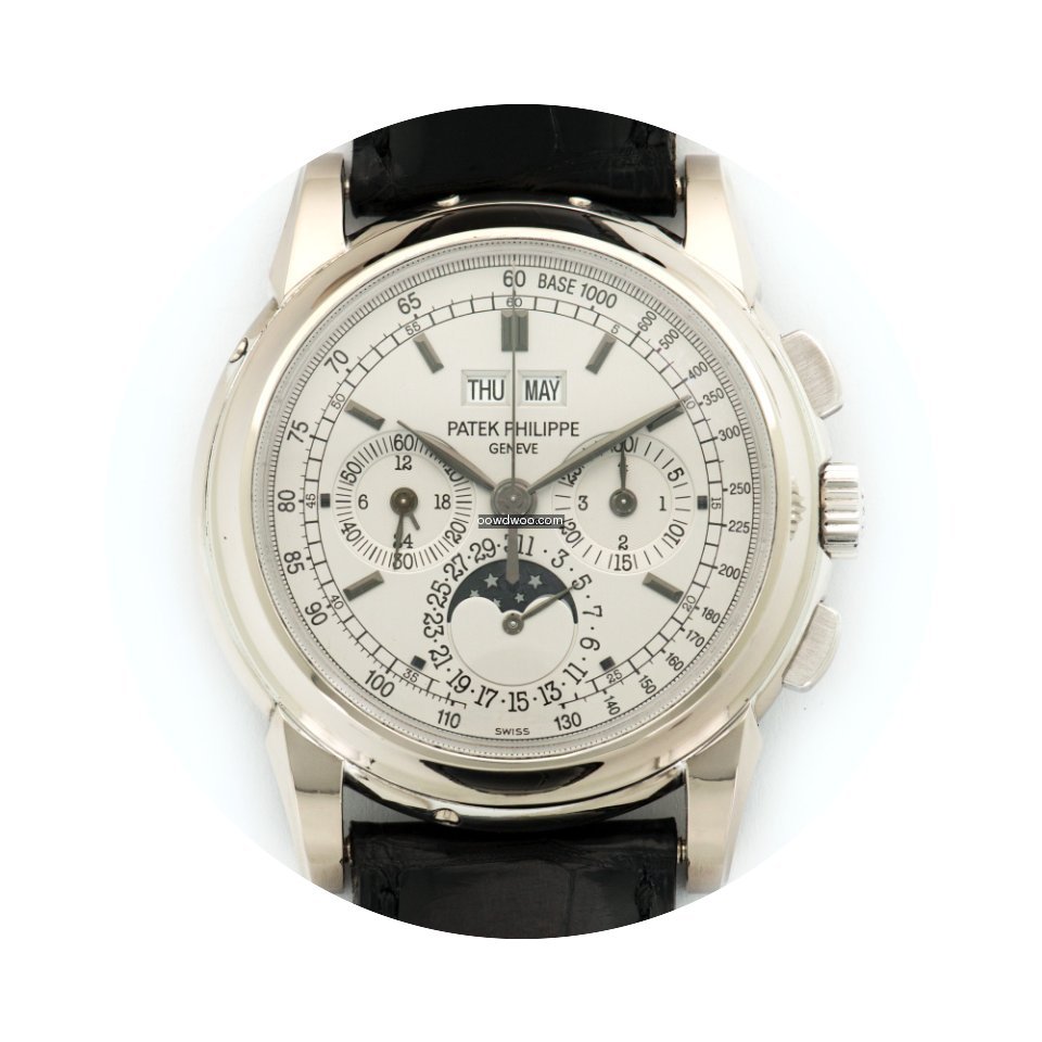 Patek Philippe White Gold Perpetual Cale...
