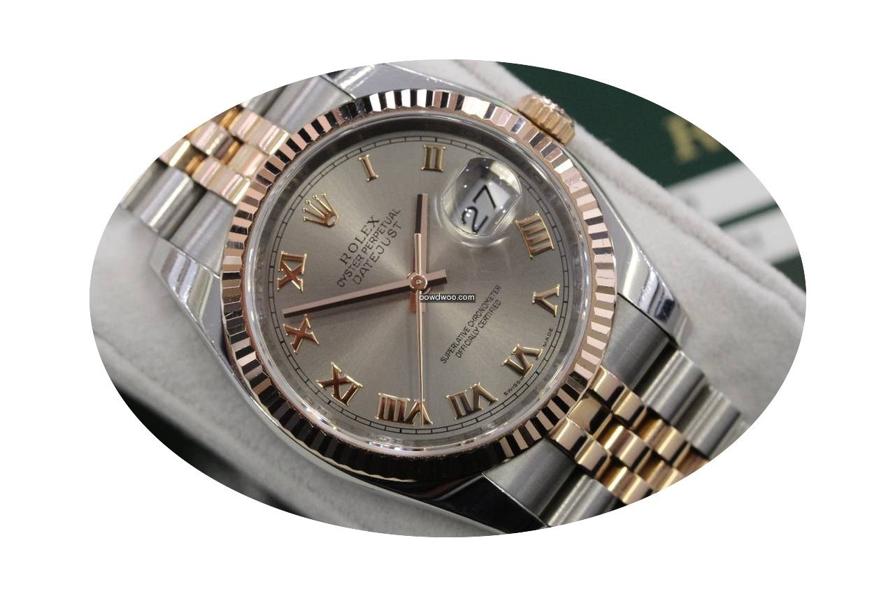 Rolex Datejust Rose Gold...